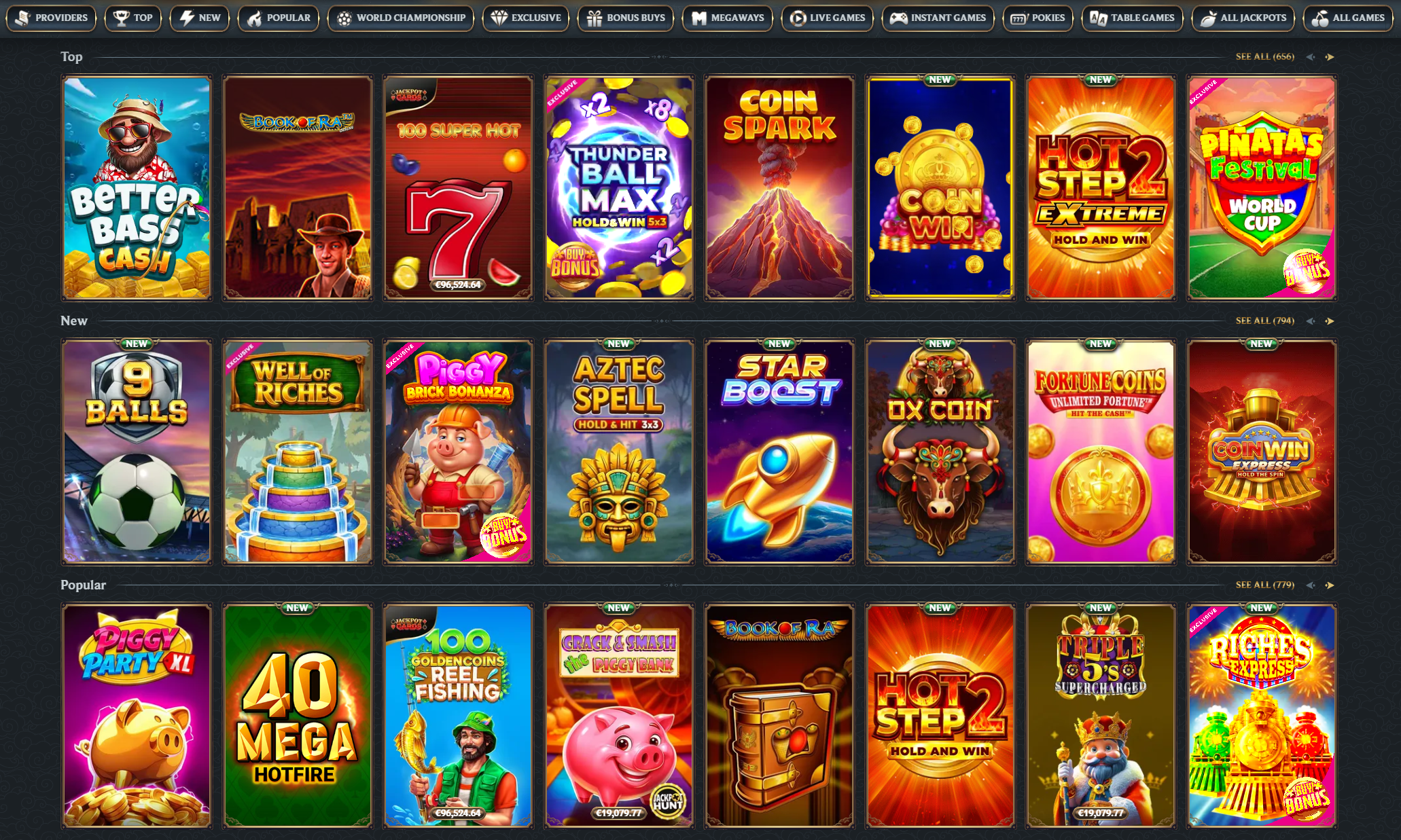 Astromania Casino Games - 11,670+ Pokies, Live Casino & More