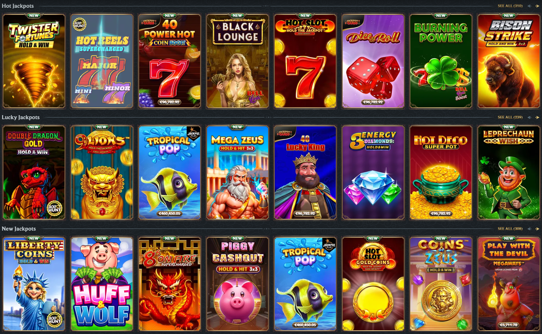 Astromania Casino Jackpot Games - 768+ Jackpot Slots
