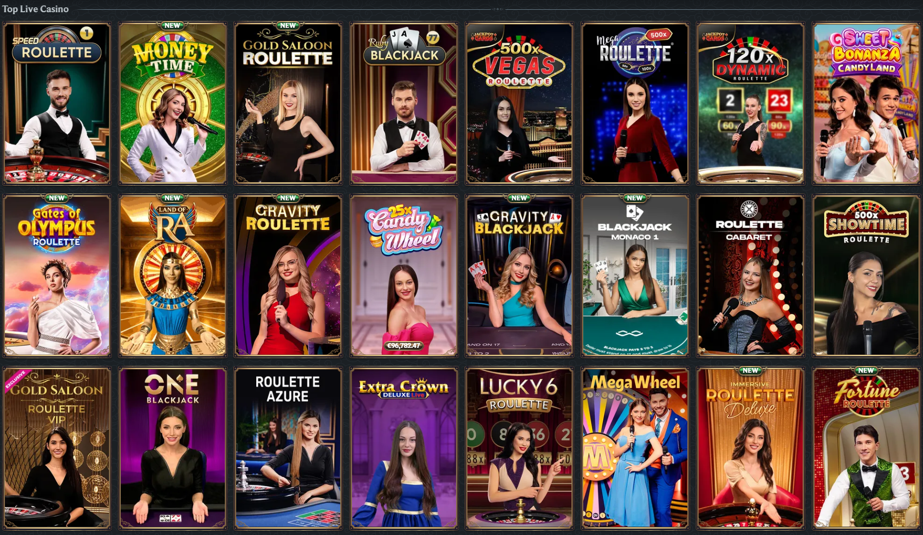 Astromania Live Casino - 466+ Live Dealer Tables 24/7