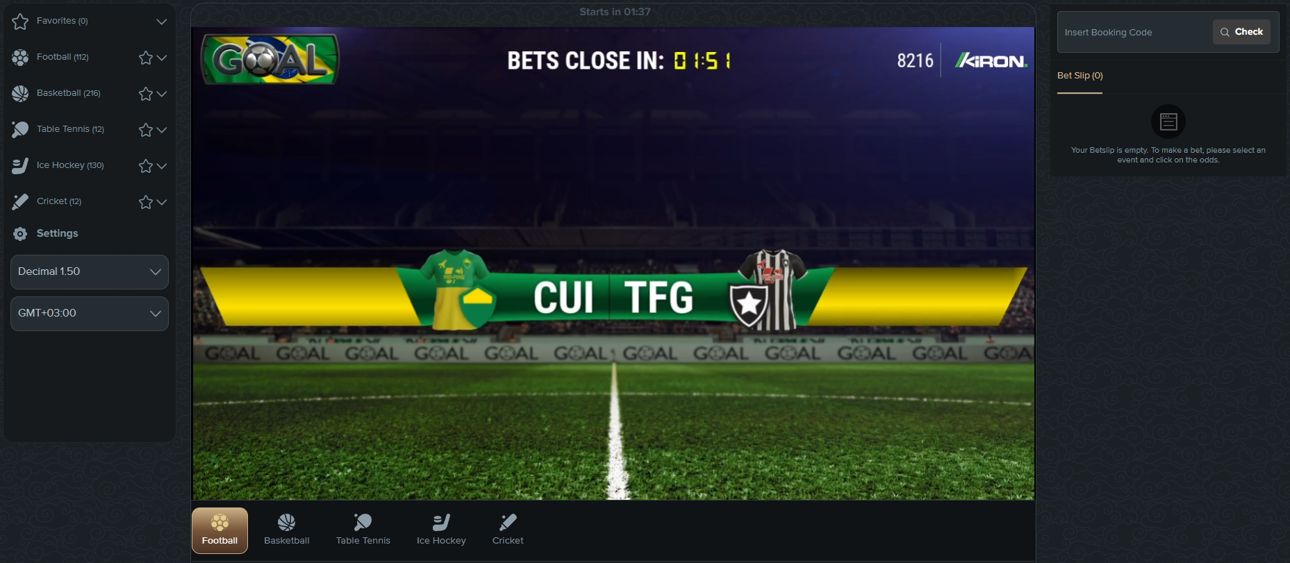 Astromania Virtual Sports Betting - New Events Every 90 Seconds
